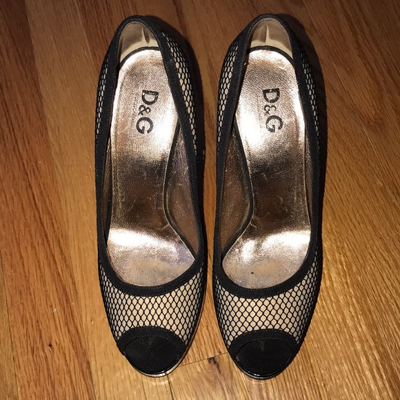 D&G Peep Toe Pimps🖤🖤 - Picture 3 of 8